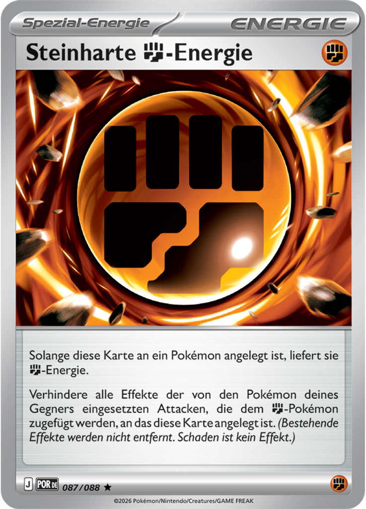 Steinharte Fighting-Energie (Reverse Holo)