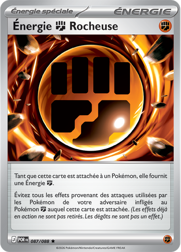Énergie Fighting Rocheuse (Reverse Holo)