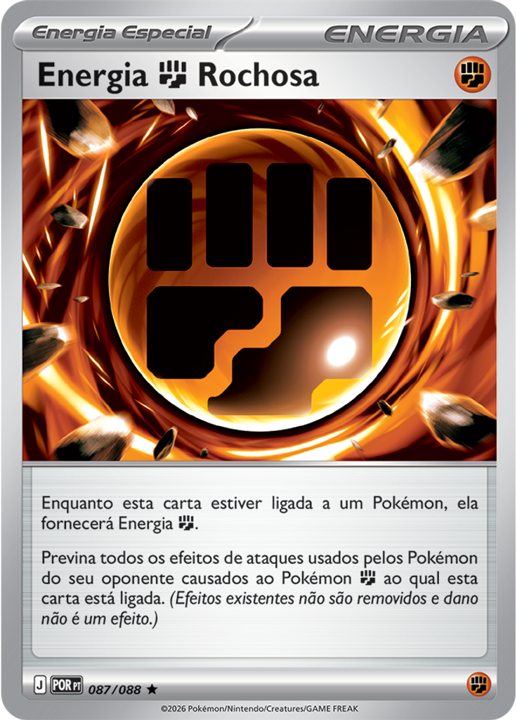 Energia Fighting Rochosa (Reverse Holo)