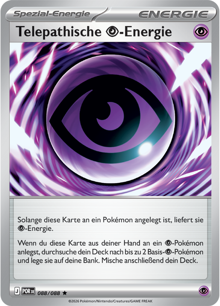 Telepathische Psychic-Energie