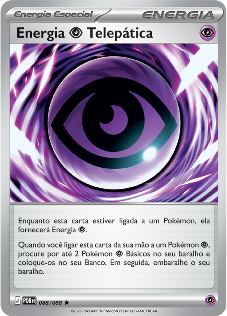 Energia Psychic Telepática (Reverse Holo)