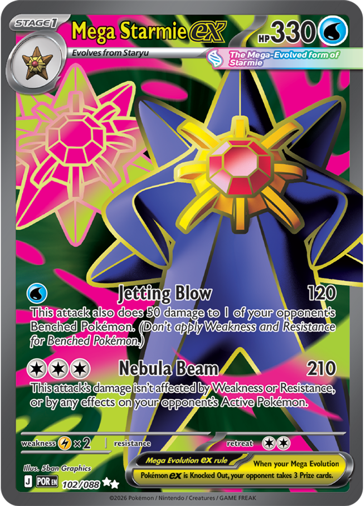 Mega Starmie ex