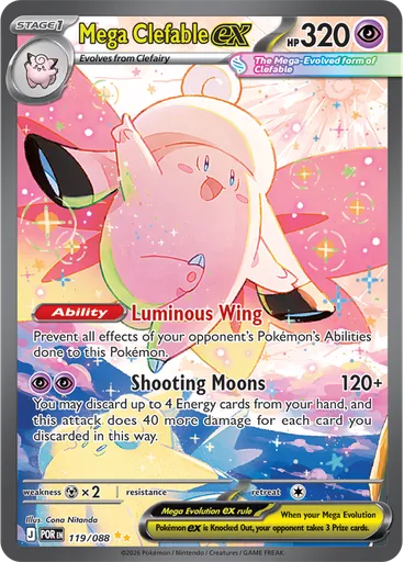 Mega Clefable ex