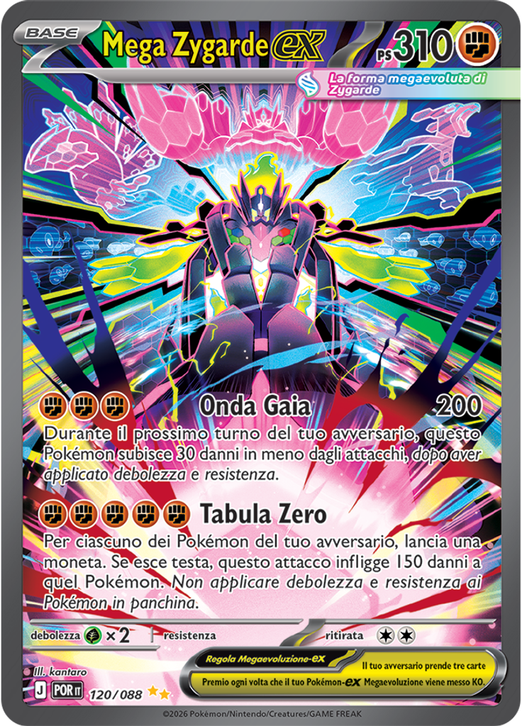 Mega Zygarde-ex