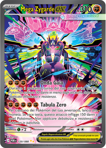 Mega Zygarde-ex