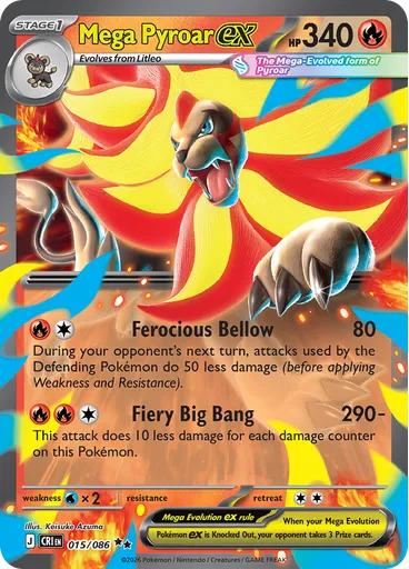 Mega Pyroar ex