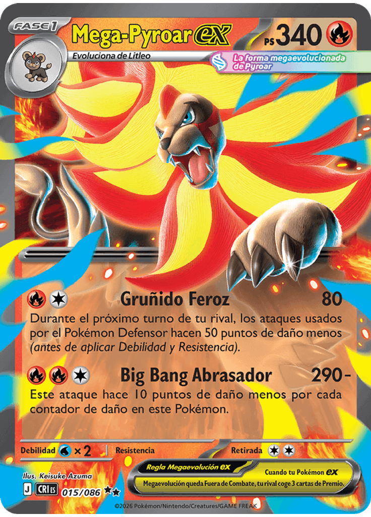 Mega-Pyroar ex