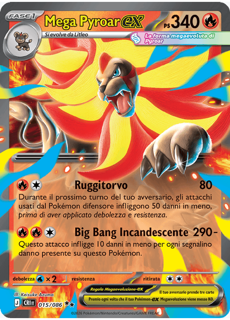 Mega Pyroar-ex