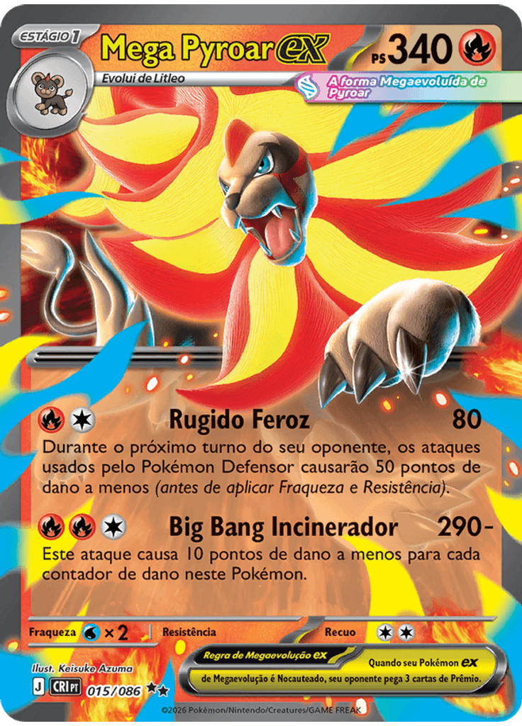 Mega Pyroar ex