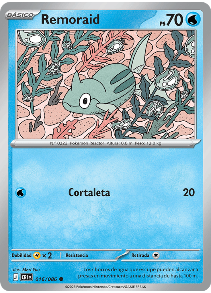 Remoraid (Reverse Holo)