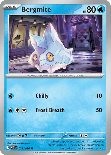 Bergmite (Reverse Holo)