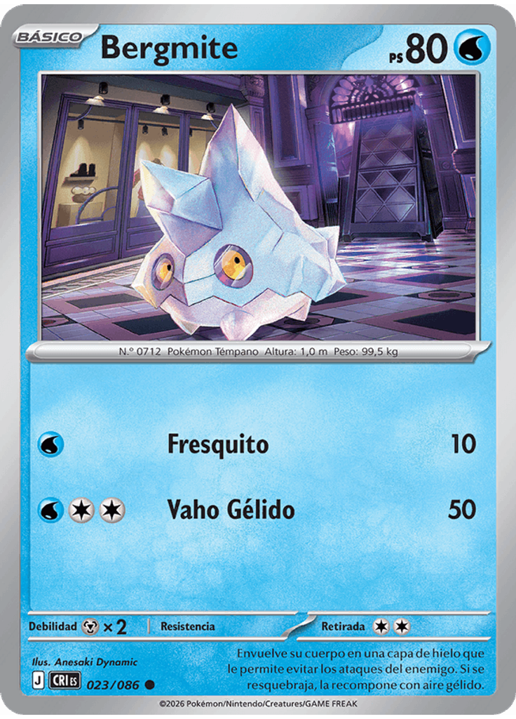 Bergmite (Reverse Holo)