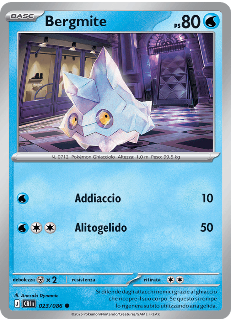 Bergmite (Reverse Holo)