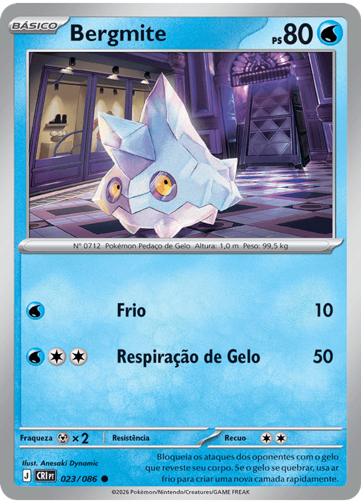 Bergmite (Reverse Holo)