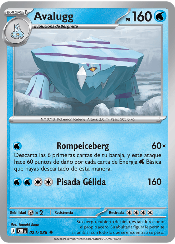 Avalugg (Reverse Holo)