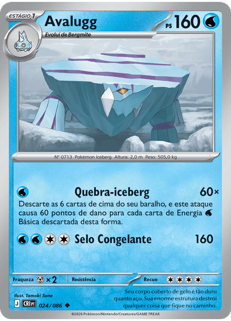 Avalugg (Reverse Holo)