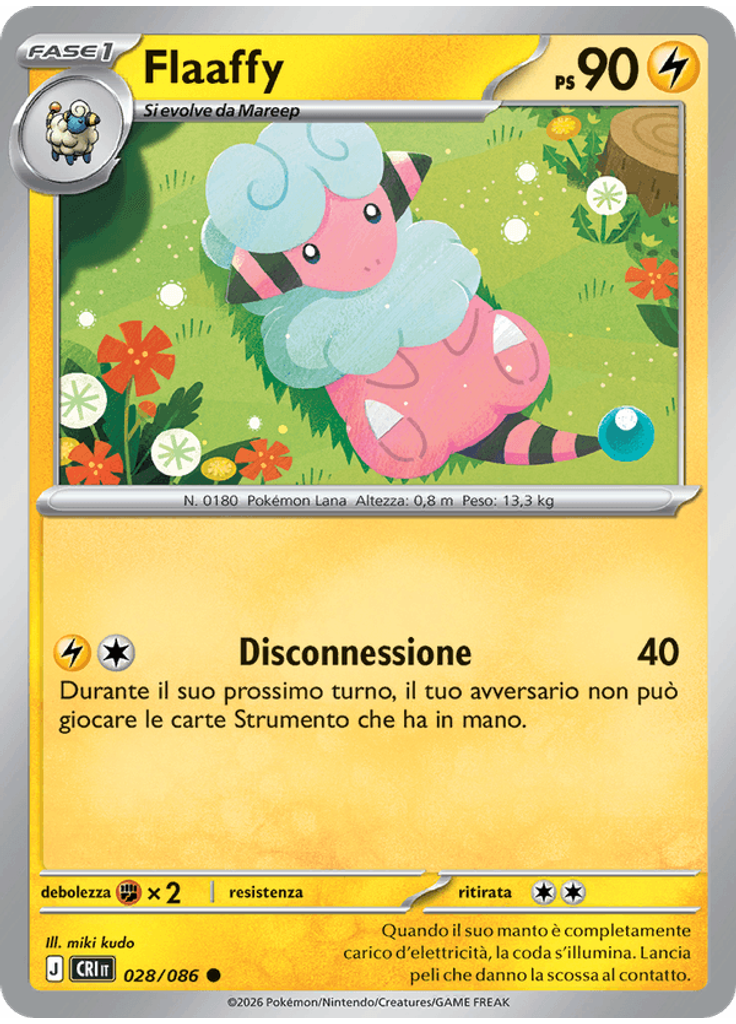 Flaaffy (Reverse Holo)
