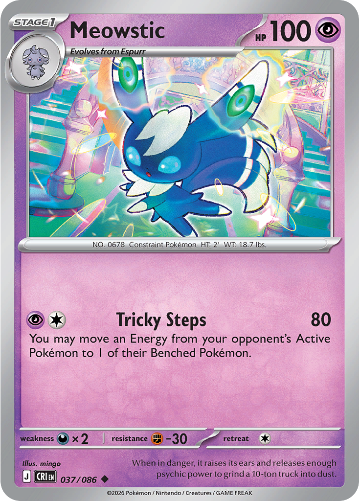 Meowstic (Reverse Holo)