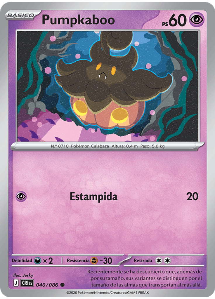 Pumpkaboo (Reverse Holo)