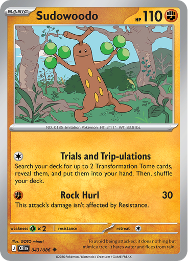 Sudowoodo