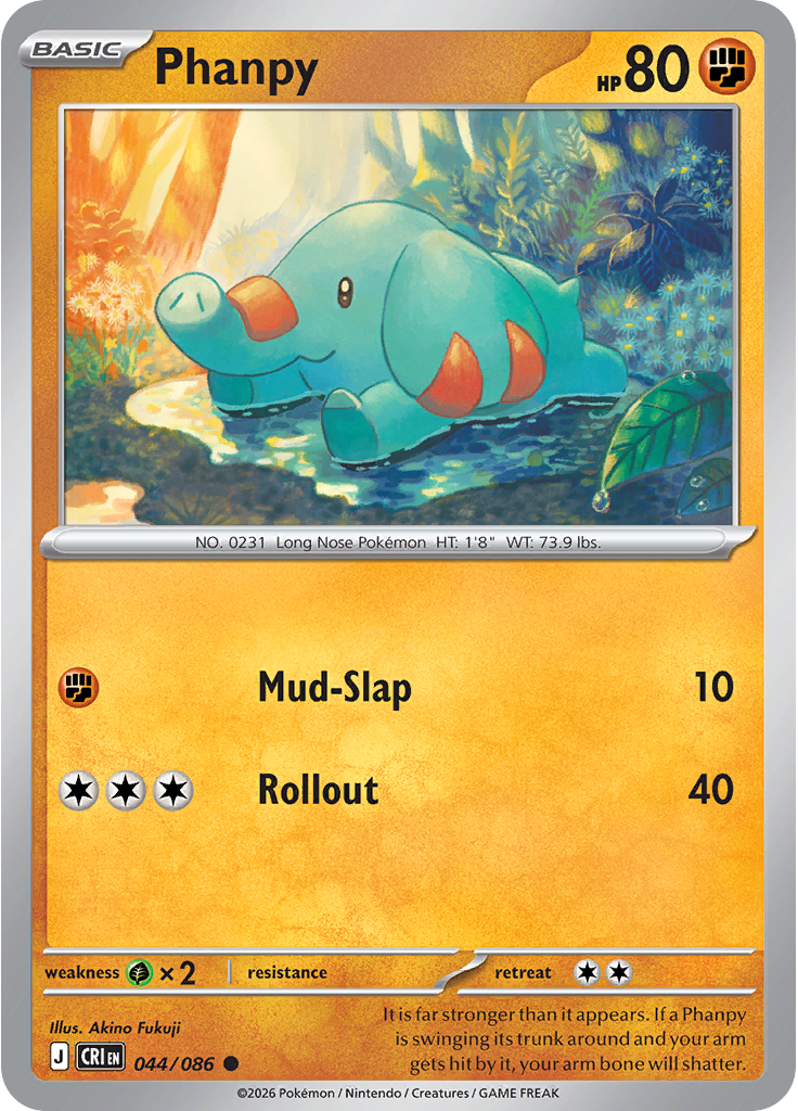 Phanpy (Reverse Holo)