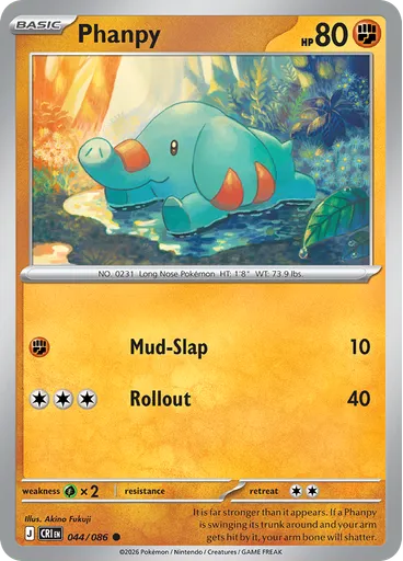 Phanpy (Reverse Holo)