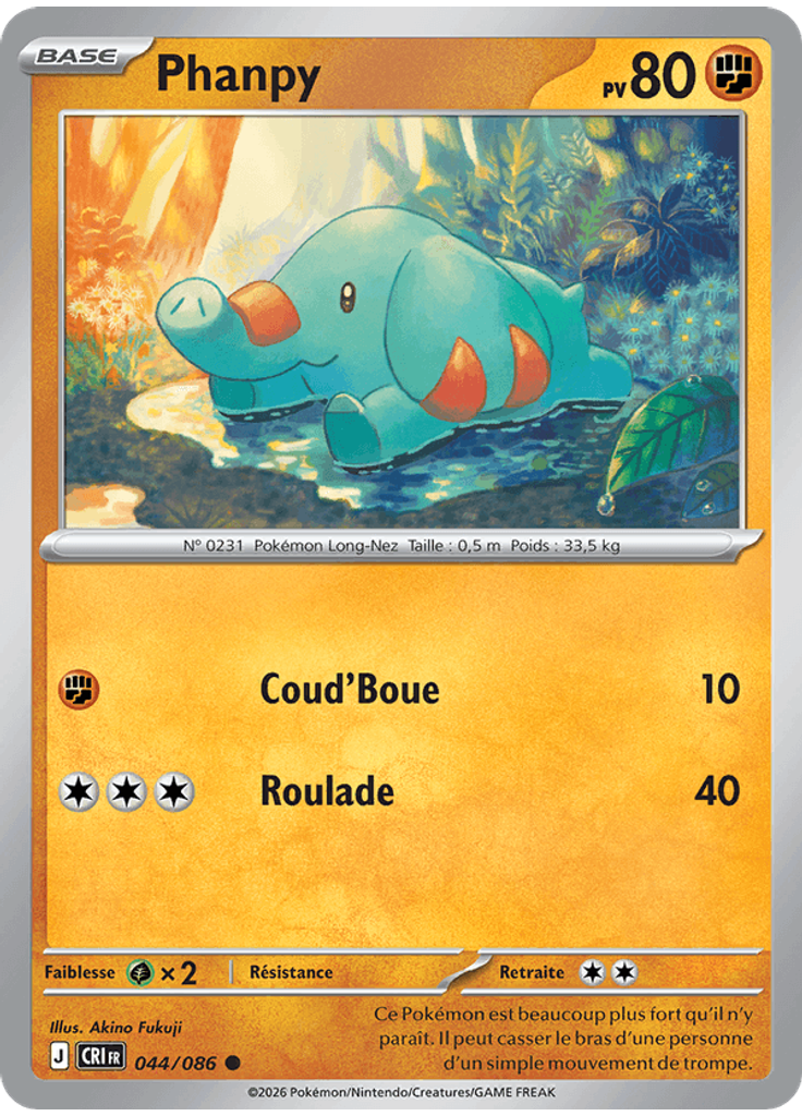 Phanpy (Reverse Holo)
