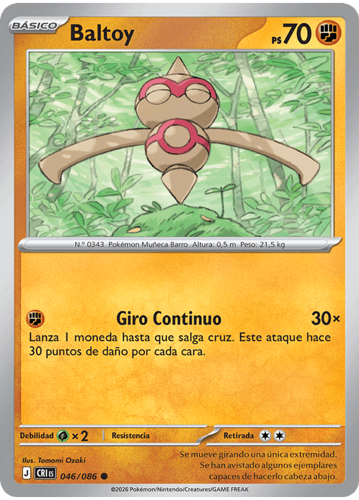 Baltoy (Reverse Holo)