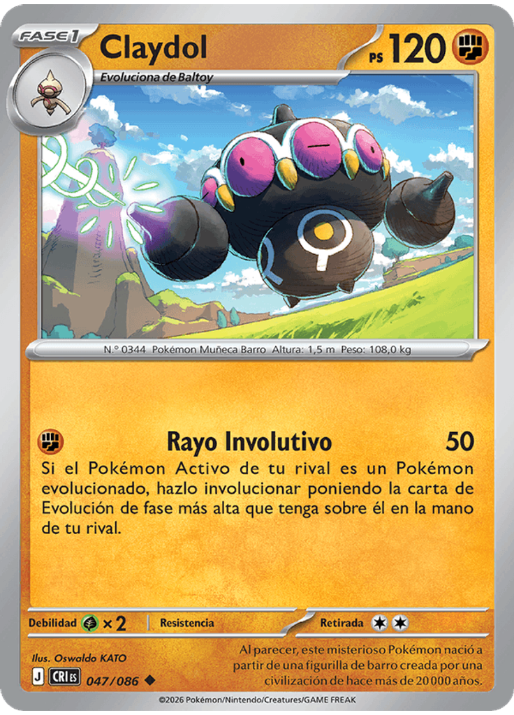 Claydol (Reverse Holo)