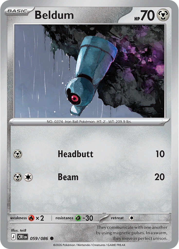 Beldum (Reverse Holo)