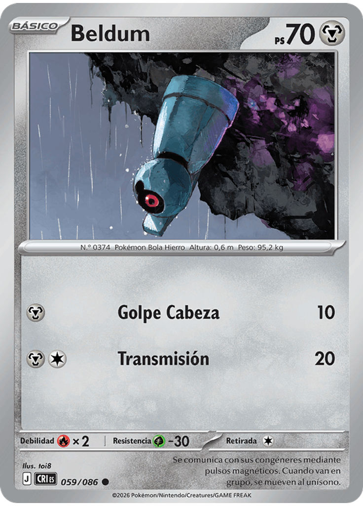 Beldum (Reverse Holo)