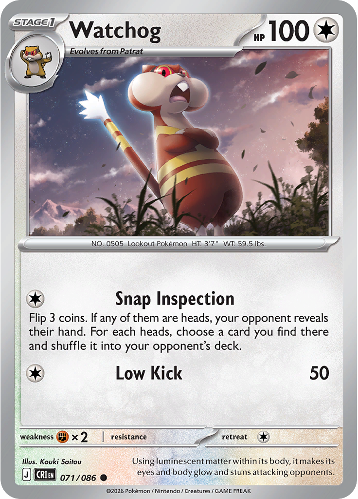 Watchog (Reverse Holo)