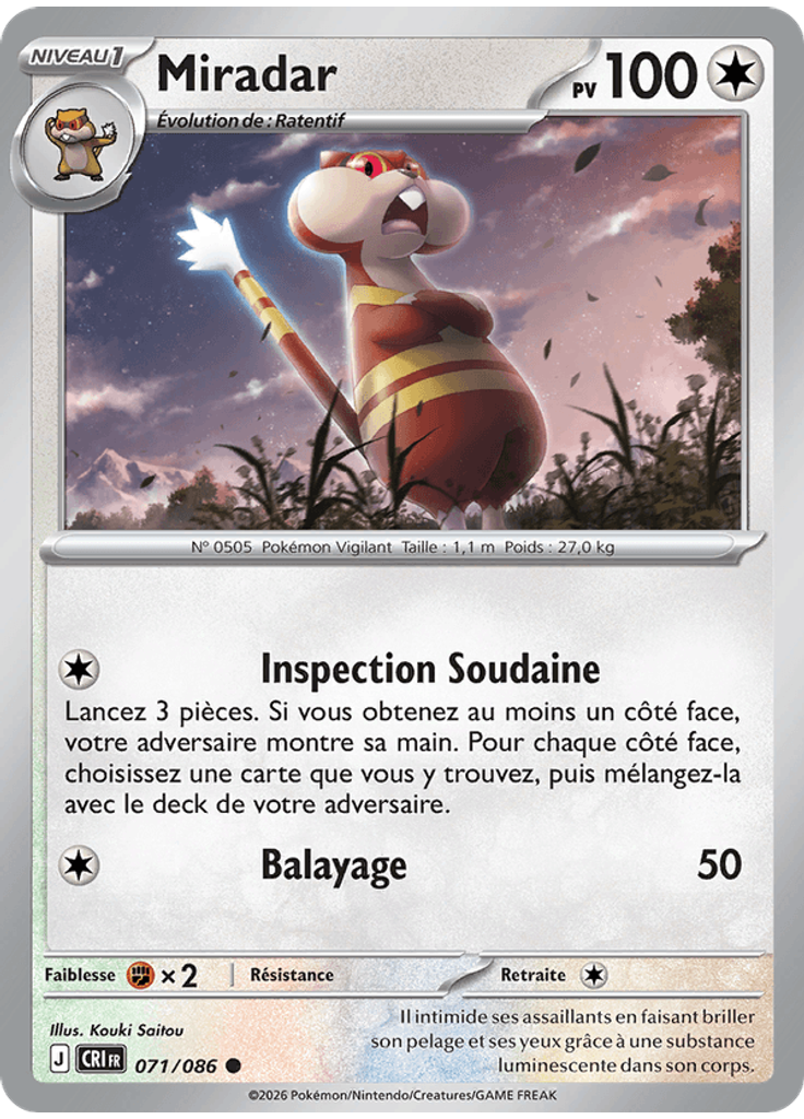 Miradar (Reverse Holo)