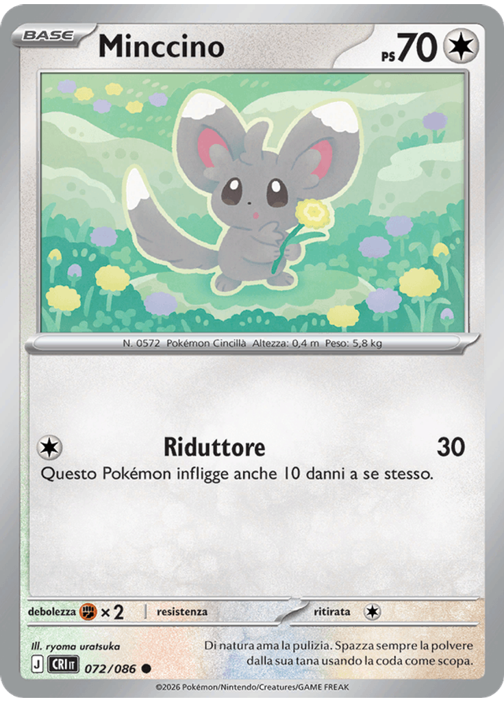 Minccino (Reverse Holo)