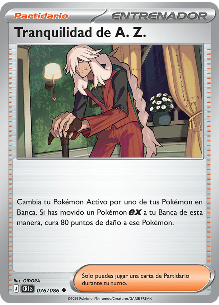 Tranquilidad de A. Z. (Reverse Holo)