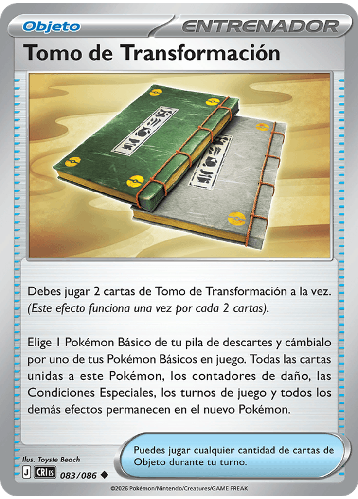 Tomo de Transformación (Reverse Holo)