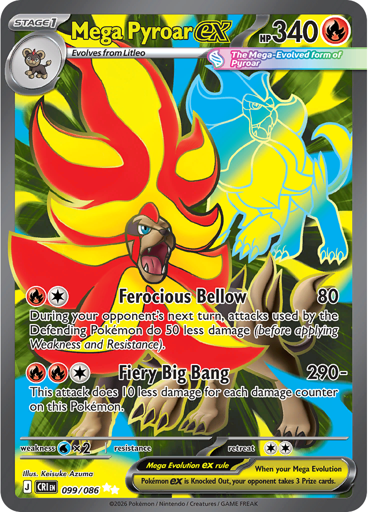 Mega Pyroar ex