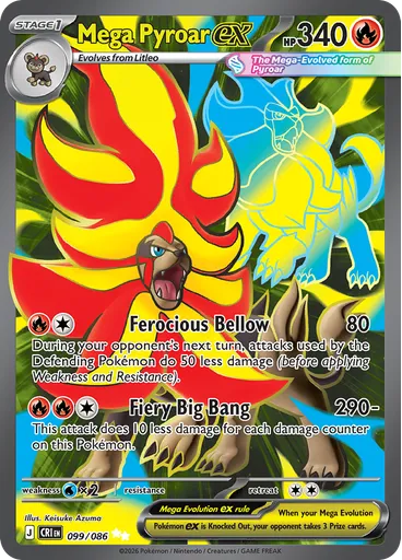 Mega Pyroar ex