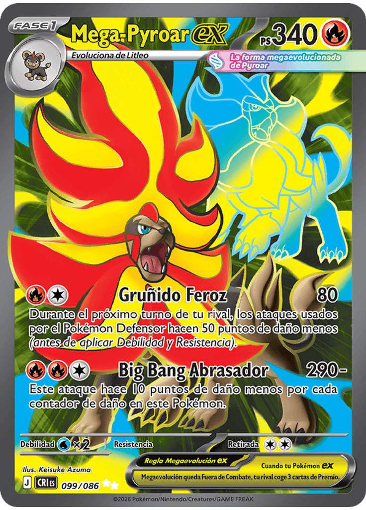 Mega-Pyroar ex