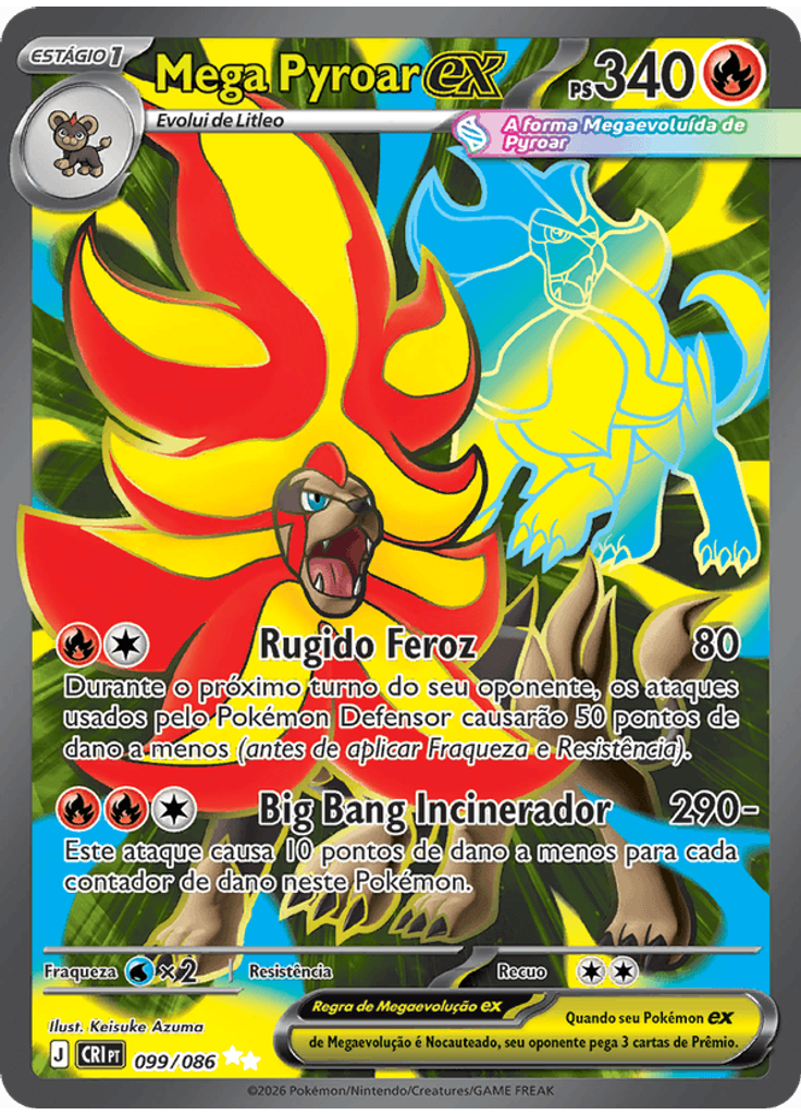 Mega Pyroar ex