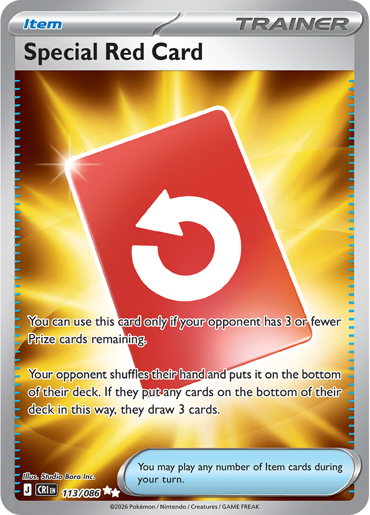 Special Red Card