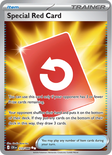 Special Red Card