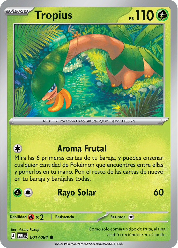 Tropius (Reverse Holo)