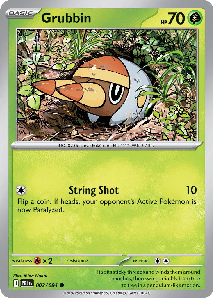 Grubbin (Reverse Holo)