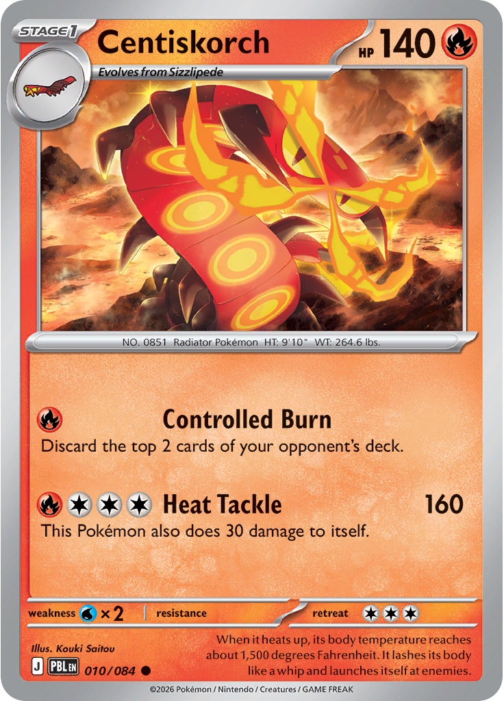 Centiskorch (Reverse Holo)