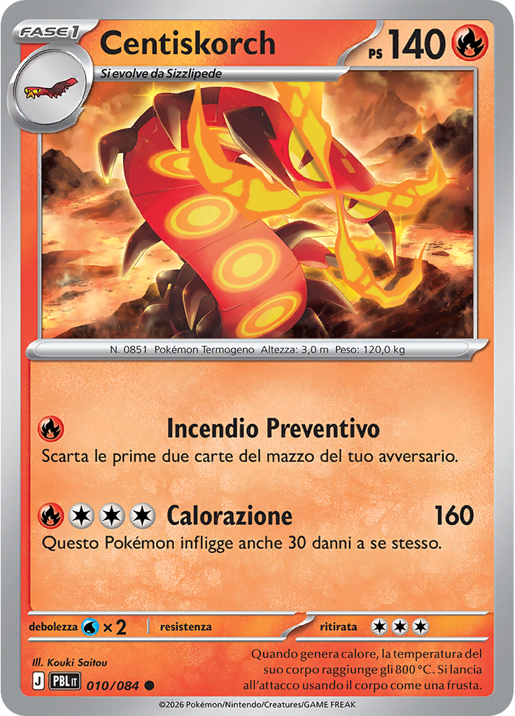 Centiskorch (Reverse Holo)