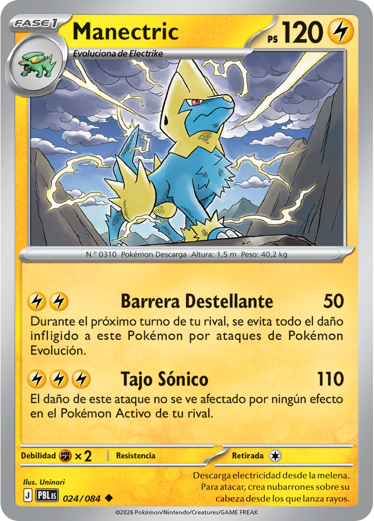Manectric (Reverse Holo)