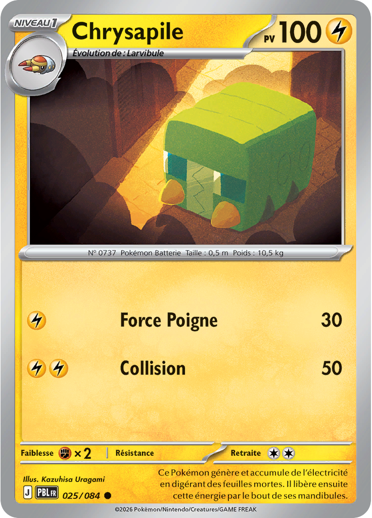Chrysapile (Reverse Holo)