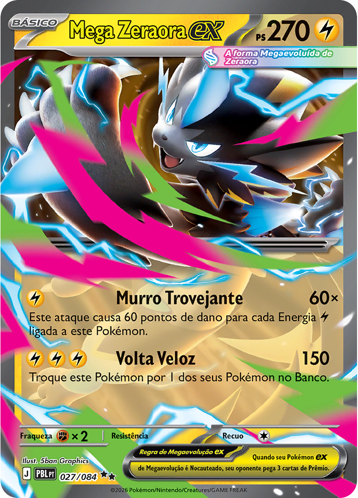 Mega Zeraora ex