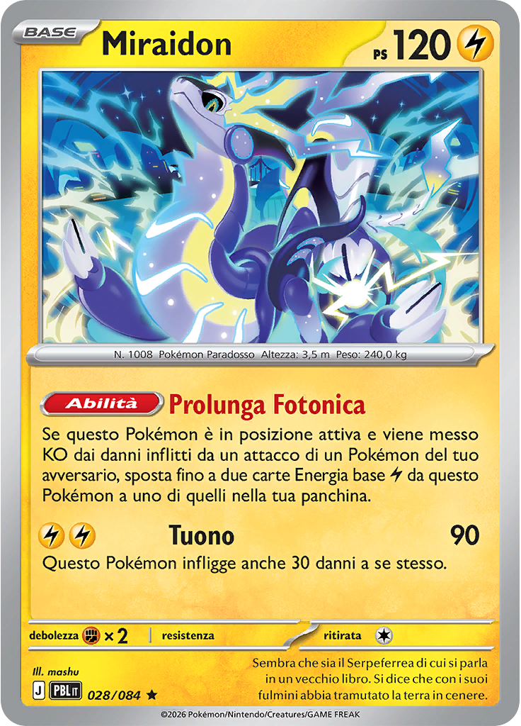 Miraidon (Reverse Holo)